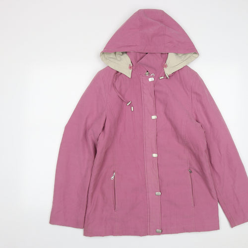 First Avenue Womens Pink   Jacket  Size 10  Zip