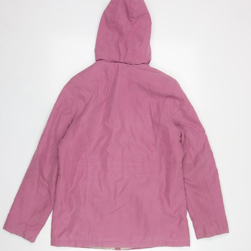 First Avenue Womens Pink   Jacket  Size 10  Zip