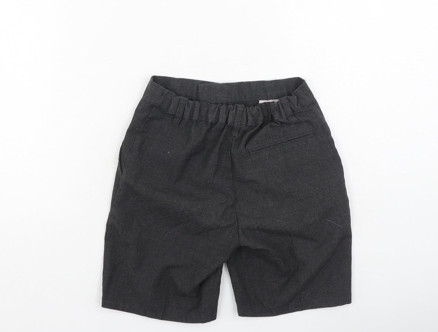 TU Boys Grey  Polyester Chino Shorts Size 8 Years  Regular