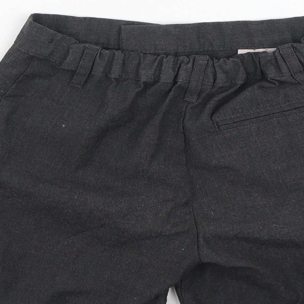 TU Boys Grey  Polyester Chino Shorts Size 8 Years  Regular