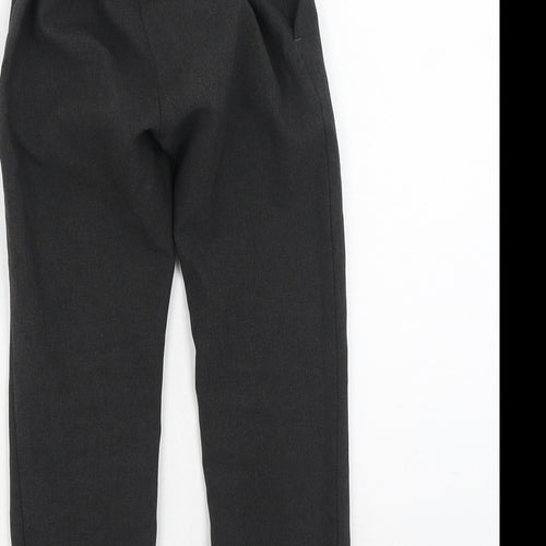F&F Boys Grey  Polyester Dress Pants Trousers Size 5-6 Years  Regular