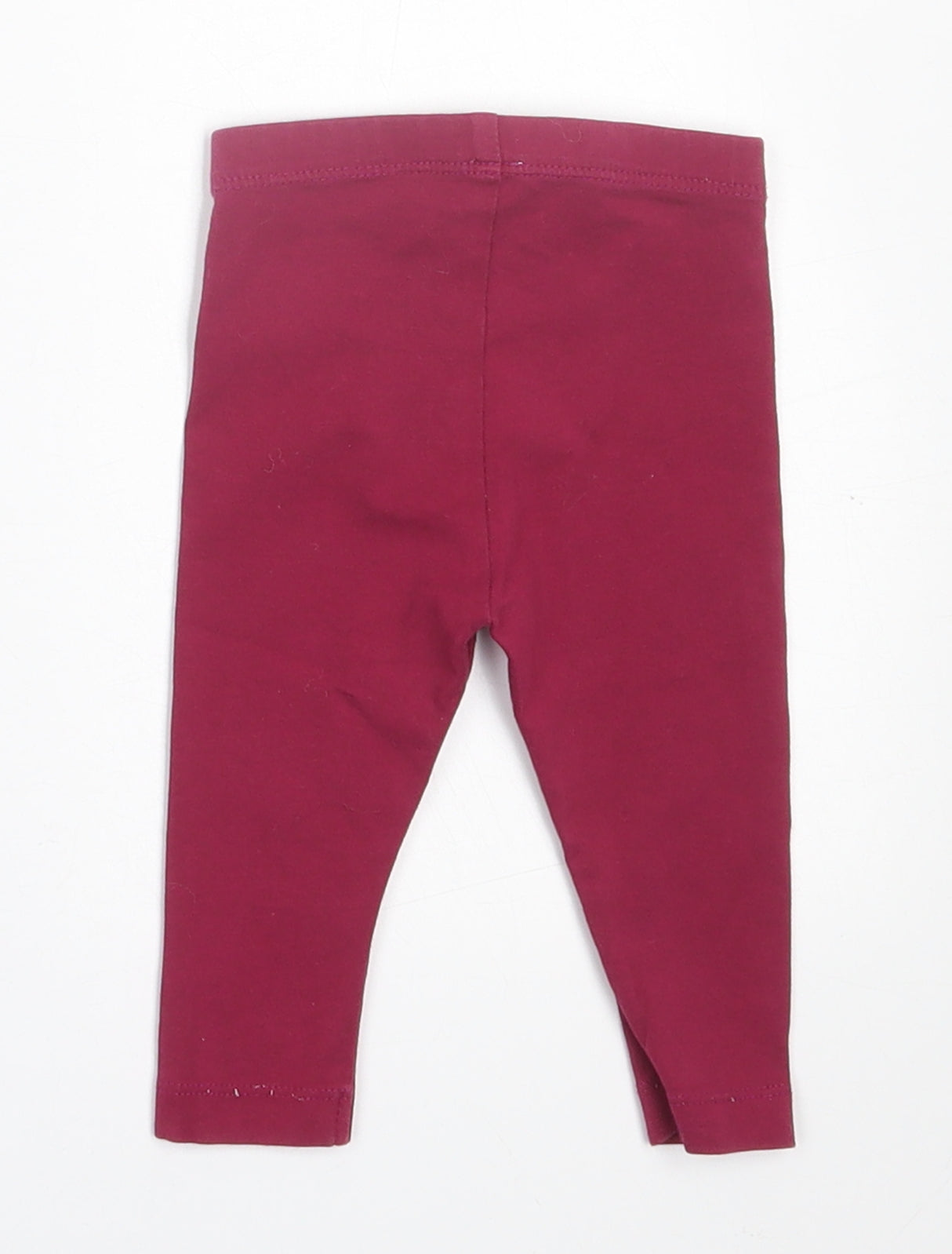 Dunnes Stores Girls Purple Floral Cotton Capri Trousers Size 0-3 Months  Pullover