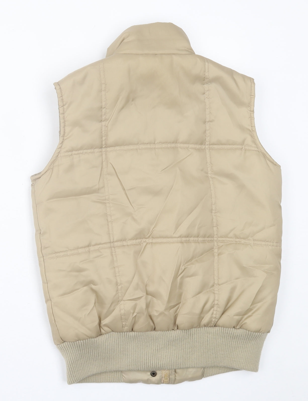 chilli Womens Brown   Gilet Jacket Size 10  Zip