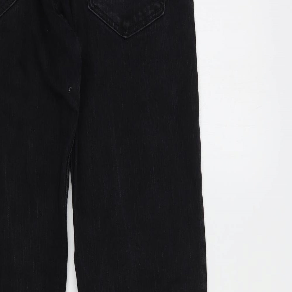 Levi's Mens Black  Cotton Straight Jeans Size 32 in L32 in Regular Button - Levi's 511