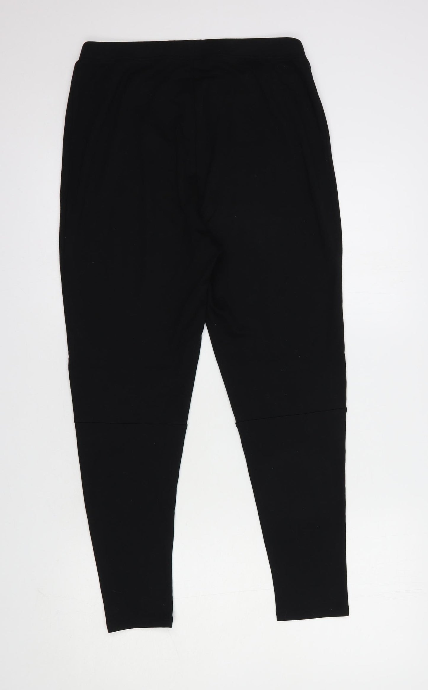 Marks and Spencer Womens Black  Viscose Compression Leggings Size 14 L26 in Regular