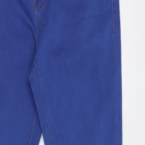 Denim Co. Womens Blue  Cotton Jegging Jeans Size 16 L30 in Regular Button