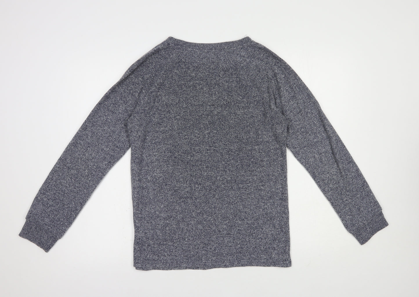 Primark Womens Blue  Polyester Top Lounge Set Size 10