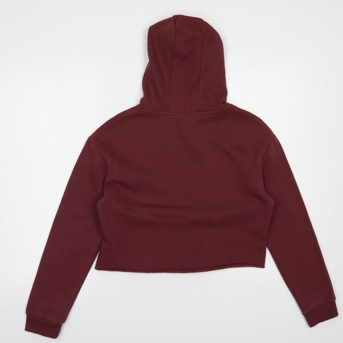 Miss E-vie Girls Red  Cotton Pullover Hoodie Size 11-12 Years  Pullover - Choose Love