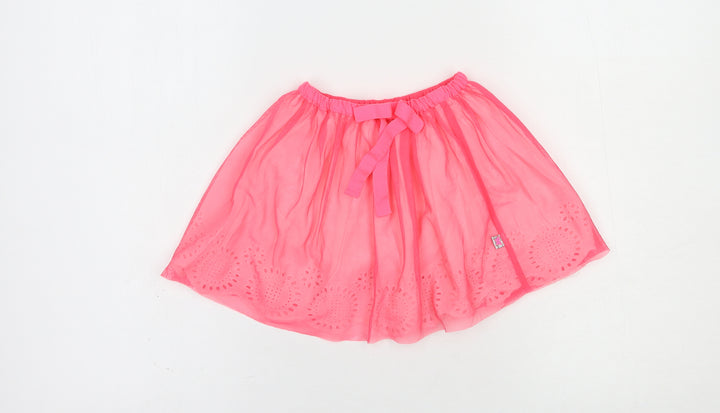 Billieblush Girls Pink  Polyacrylate Fibre Skater Skirt Size 2 Years  Regular