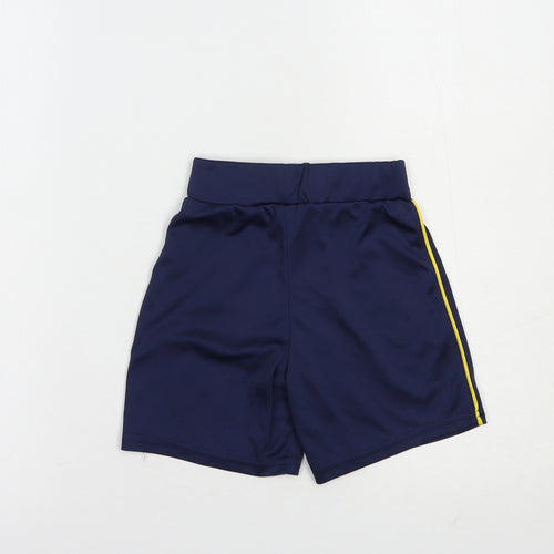 Dunnes Stores Boys Blue  Polyester Sweat Shorts Size 5 Years  Regular Drawstring - Spain