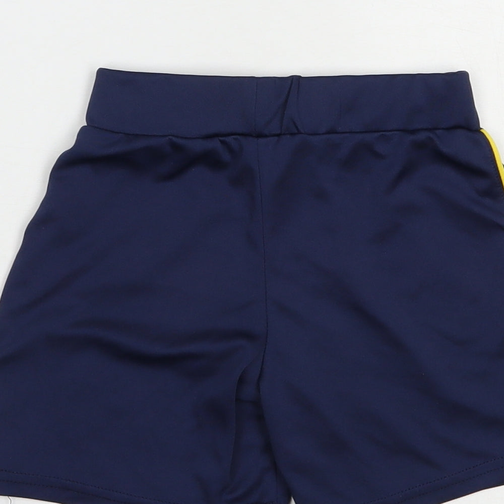 Dunnes Stores Boys Blue  Polyester Sweat Shorts Size 5 Years  Regular Drawstring - Spain