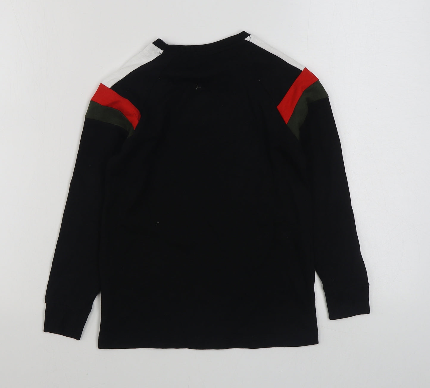 NEXT Boys Black  100% Cotton Pullover Sweatshirt Size 8 Years  Pullover