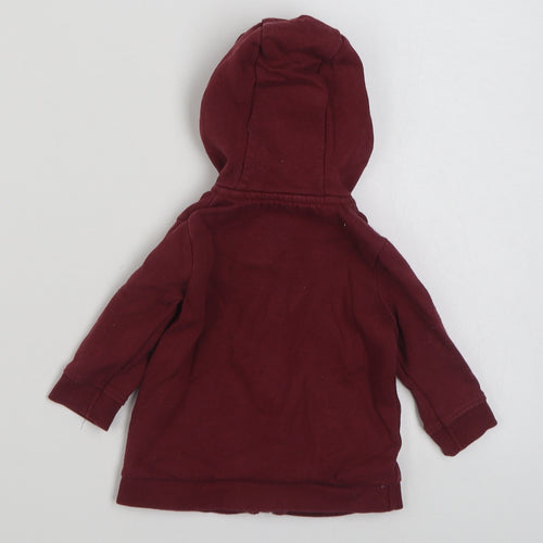 George Baby Red   Jacket  Size 3-6 Months   Zip - Tigger