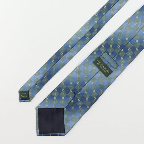 Lloyd Attree & Smith Mens Multicoloured Plaids & Checks Polyester Pointed Tie One Size