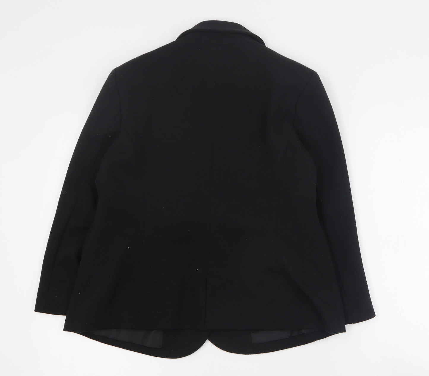 New Look Womens Black   Jacket Blazer Size 14  Button