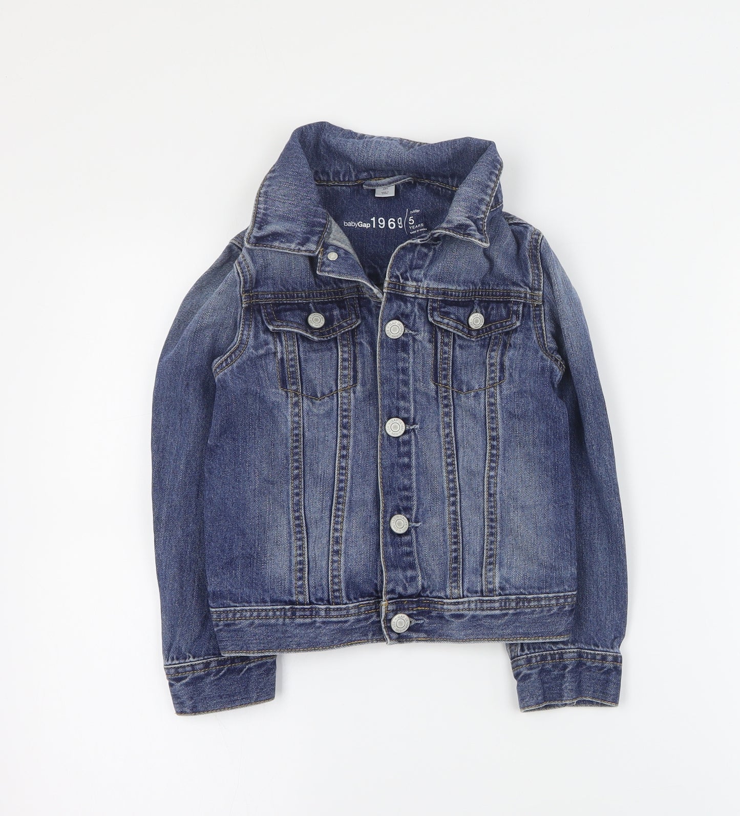 Gap Boys Blue   Jacket  Size 5 Years  Button