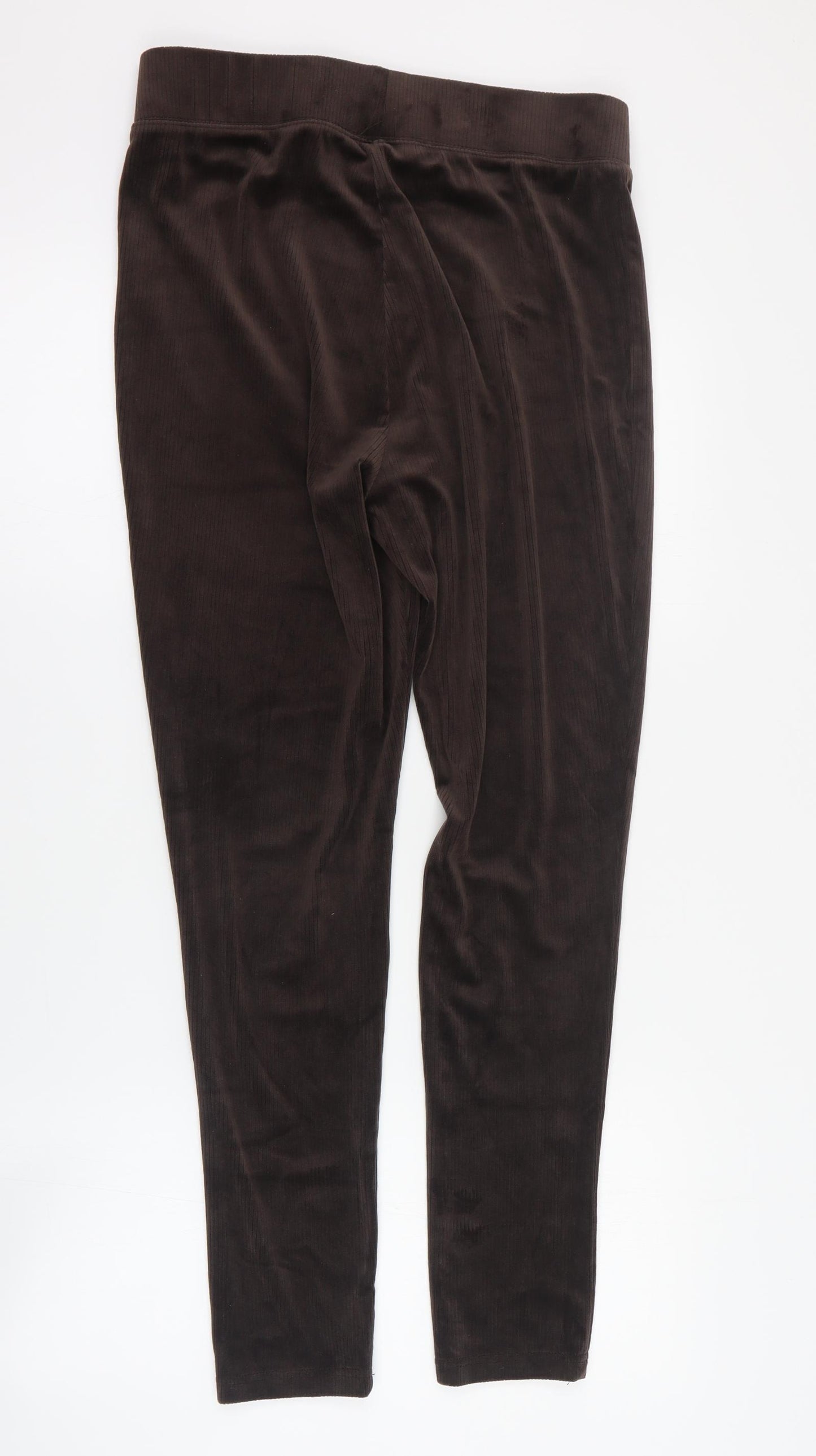 Capsule Womens Brown  Polyester Cropped Leggings Size 14 L28 in