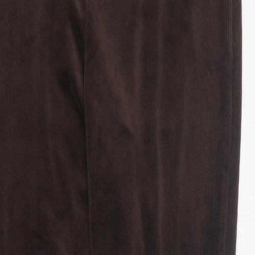 Capsule Womens Brown  Polyester Cropped Leggings Size 14 L28 in