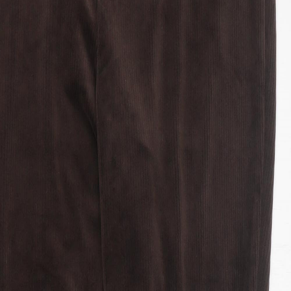 Capsule Womens Brown  Polyester Cropped Leggings Size 14 L28 in