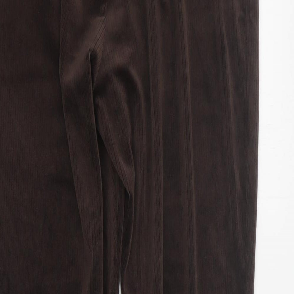 Capsule Womens Brown  Polyester Cropped Leggings Size 14 L28 in