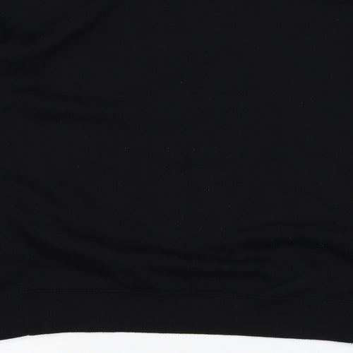 New Look Womens Black  Polyester Pullover Sweatshirt Size 10  Pullover