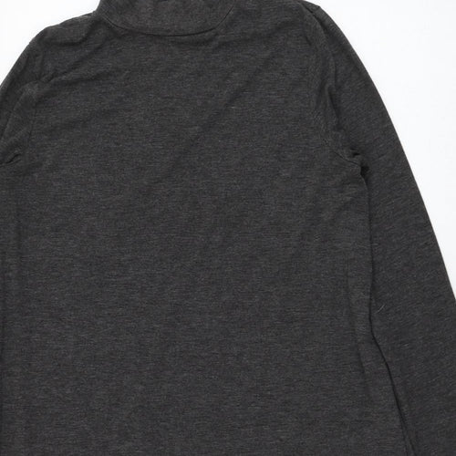 South Womens Grey  Polyester Shift  Size 10  Mock Neck Pullover