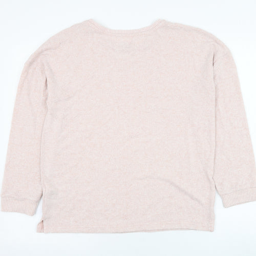 Primark Womens Pink  Polyester Pullover Sweatshirt Size 10  Pullover
