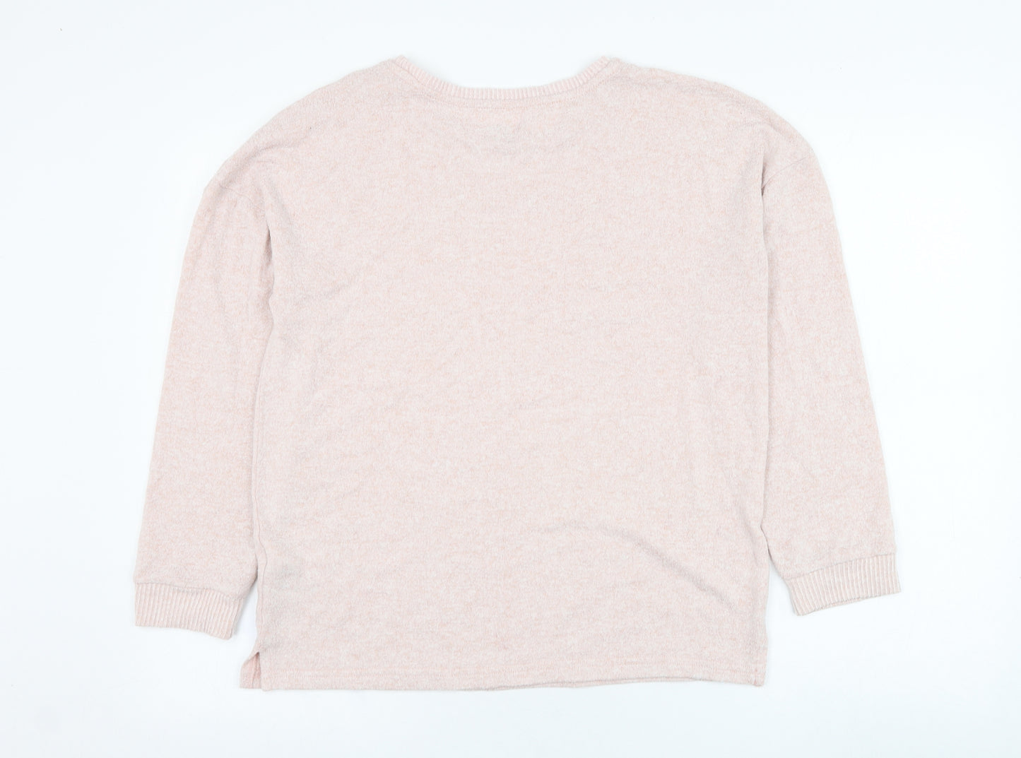 Primark Womens Pink  Polyester Pullover Sweatshirt Size 10  Pullover