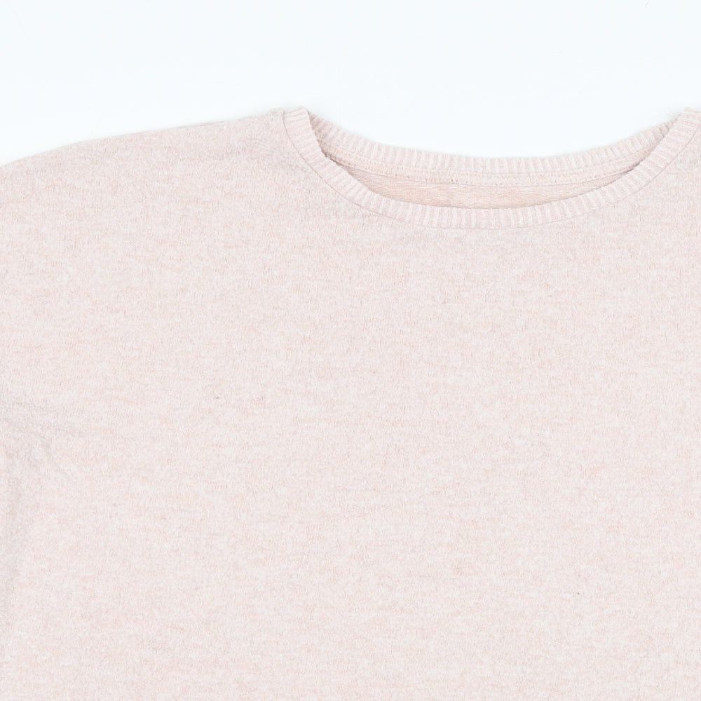 Primark Womens Pink  Polyester Pullover Sweatshirt Size 10  Pullover