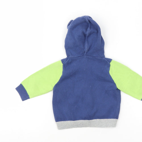 Gap Baby Blue  Cotton Cardigan Jumper Size 3-6 Months
