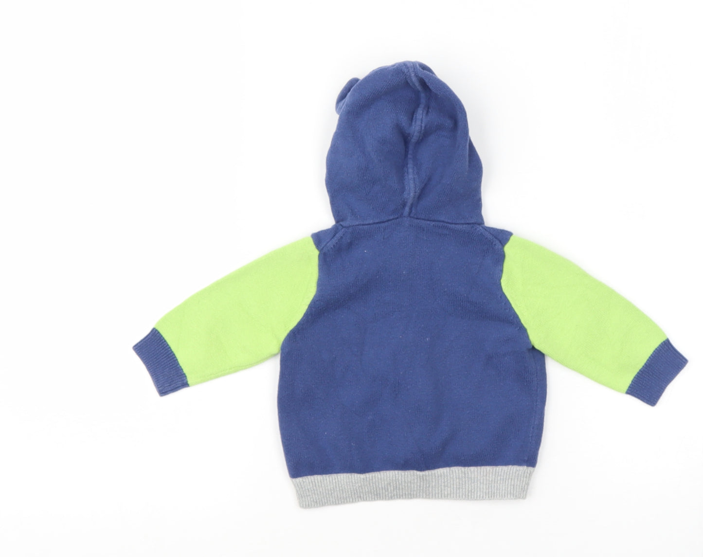 Gap Baby Blue  Cotton Cardigan Jumper Size 3-6 Months