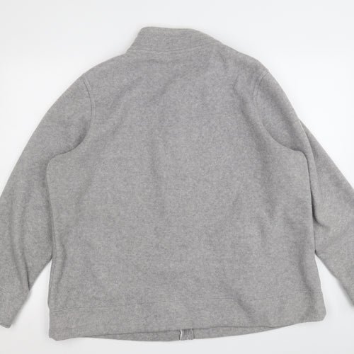 BM Womens Grey   Jacket  Size L  Zip
