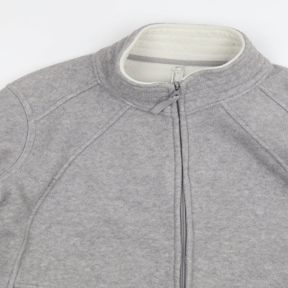 BM Womens Grey   Jacket  Size L  Zip