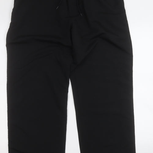 TESCO Womens Black  Polyester Jogger Trousers Size M L29 in Regular