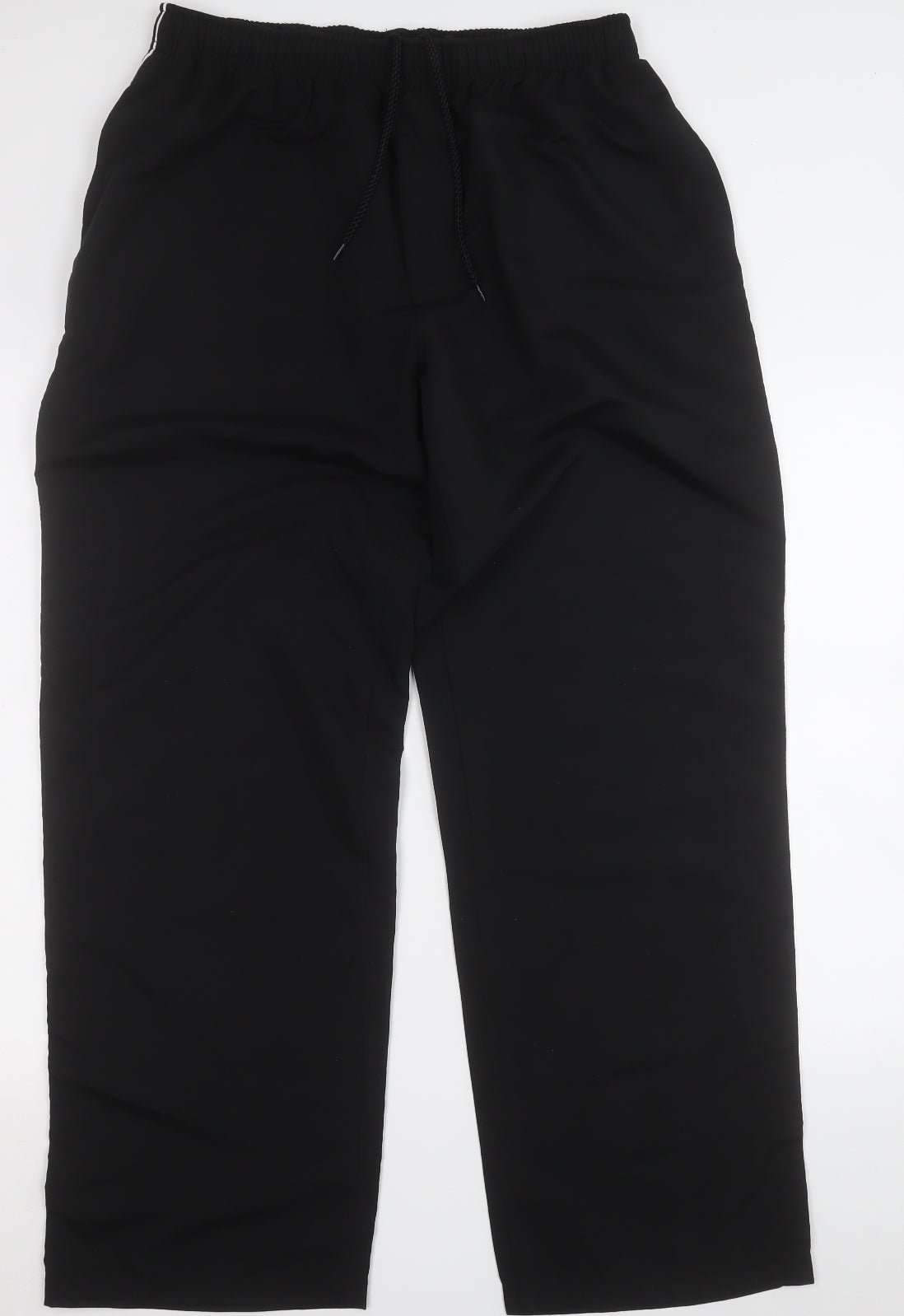 TESCO Womens Black  Polyester Jogger Trousers Size M L29 in Regular