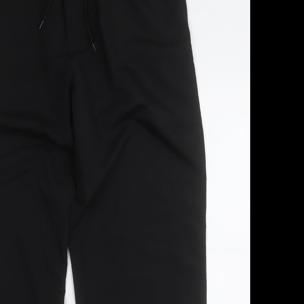 TESCO Womens Black  Polyester Jogger Trousers Size M L29 in Regular