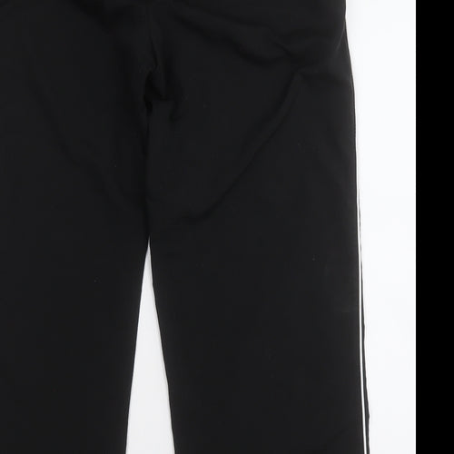 TESCO Womens Black  Polyester Jogger Trousers Size M L29 in Regular