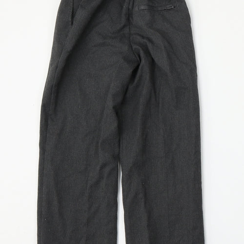 Marks and Spencer Girls Grey  Polyester Capri Trousers Size 6 Years  Regular
