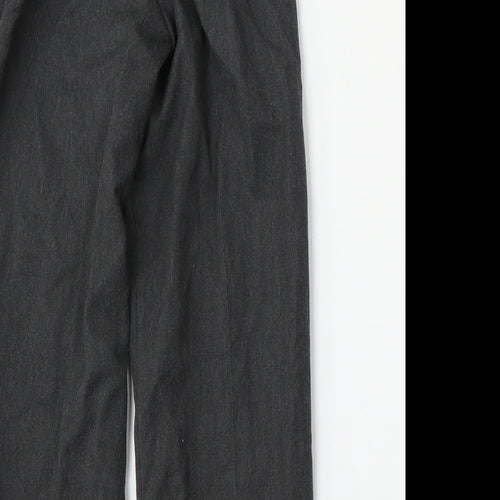Marks and Spencer Girls Grey  Polyester Capri Trousers Size 6 Years  Regular