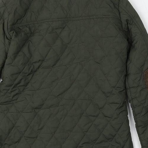 Denim Co Womens Green   Jacket  Size 8  Zip