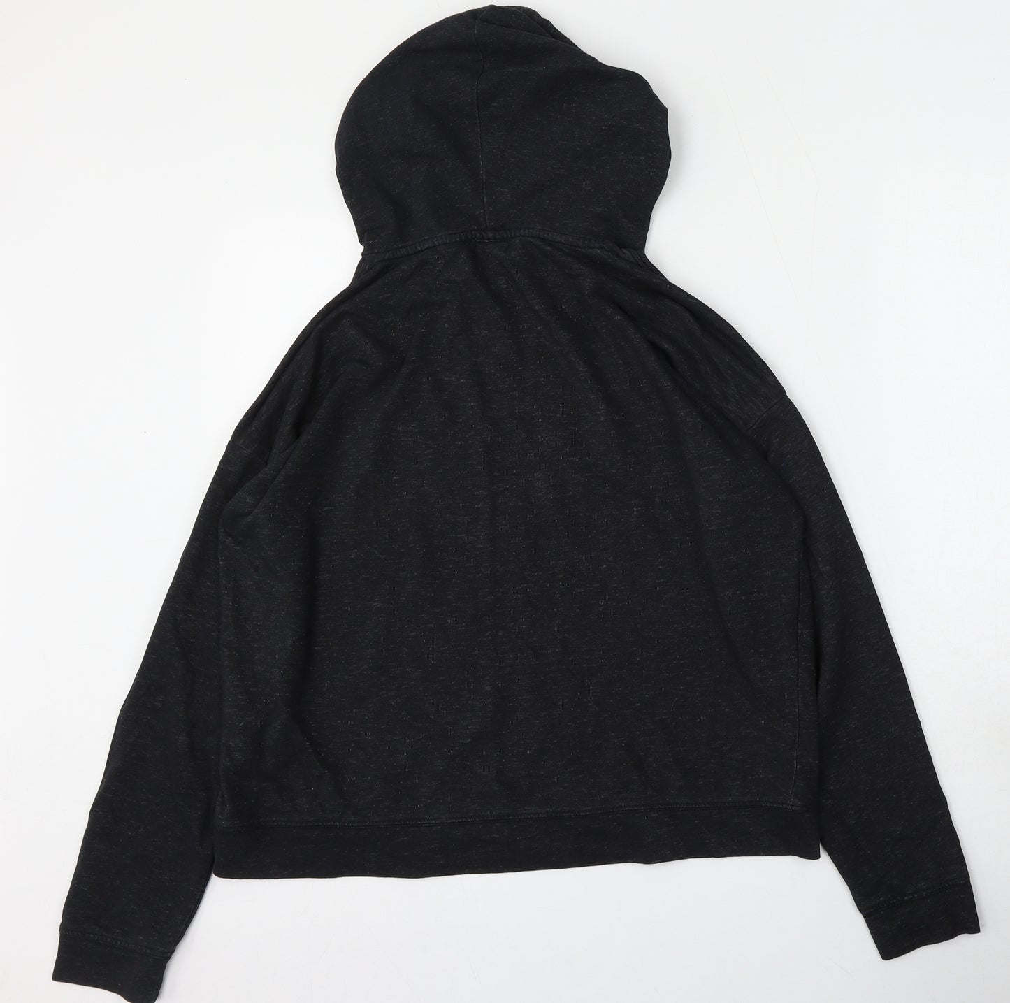 LOGG Womens Black  Polyester Pullover Hoodie Size M  Tie