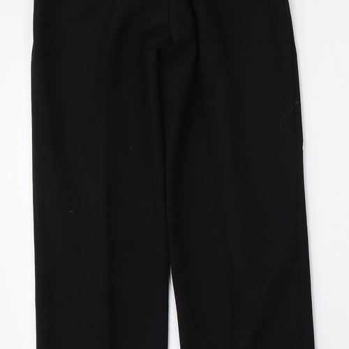 Classic Womens Black  Polyester Trousers  Size 8 L28 in Regular
