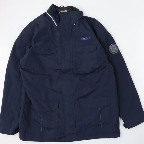 Atlas Mens Blue   Jacket  Size M  Zip