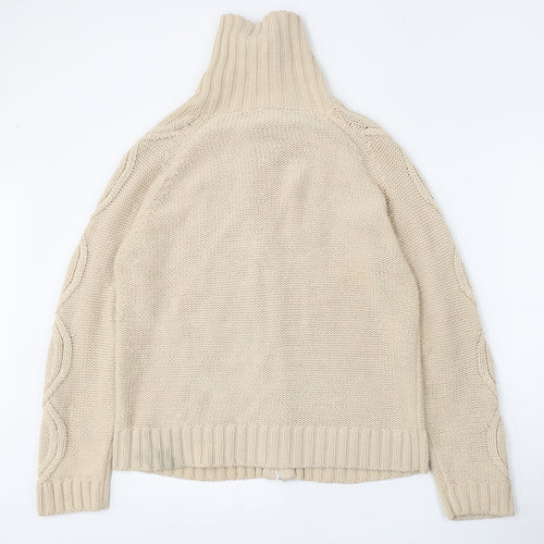 BHS Womens Beige   Jacket  Size 14  Zip