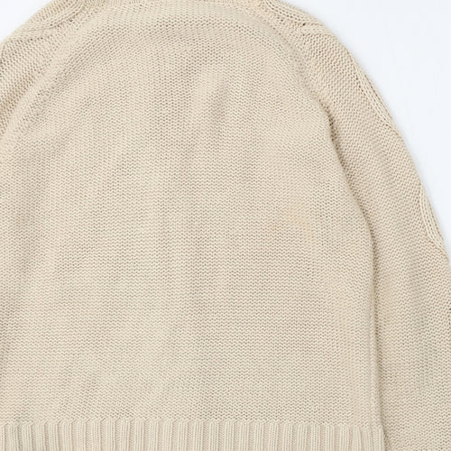 BHS Womens Beige   Jacket  Size 14  Zip
