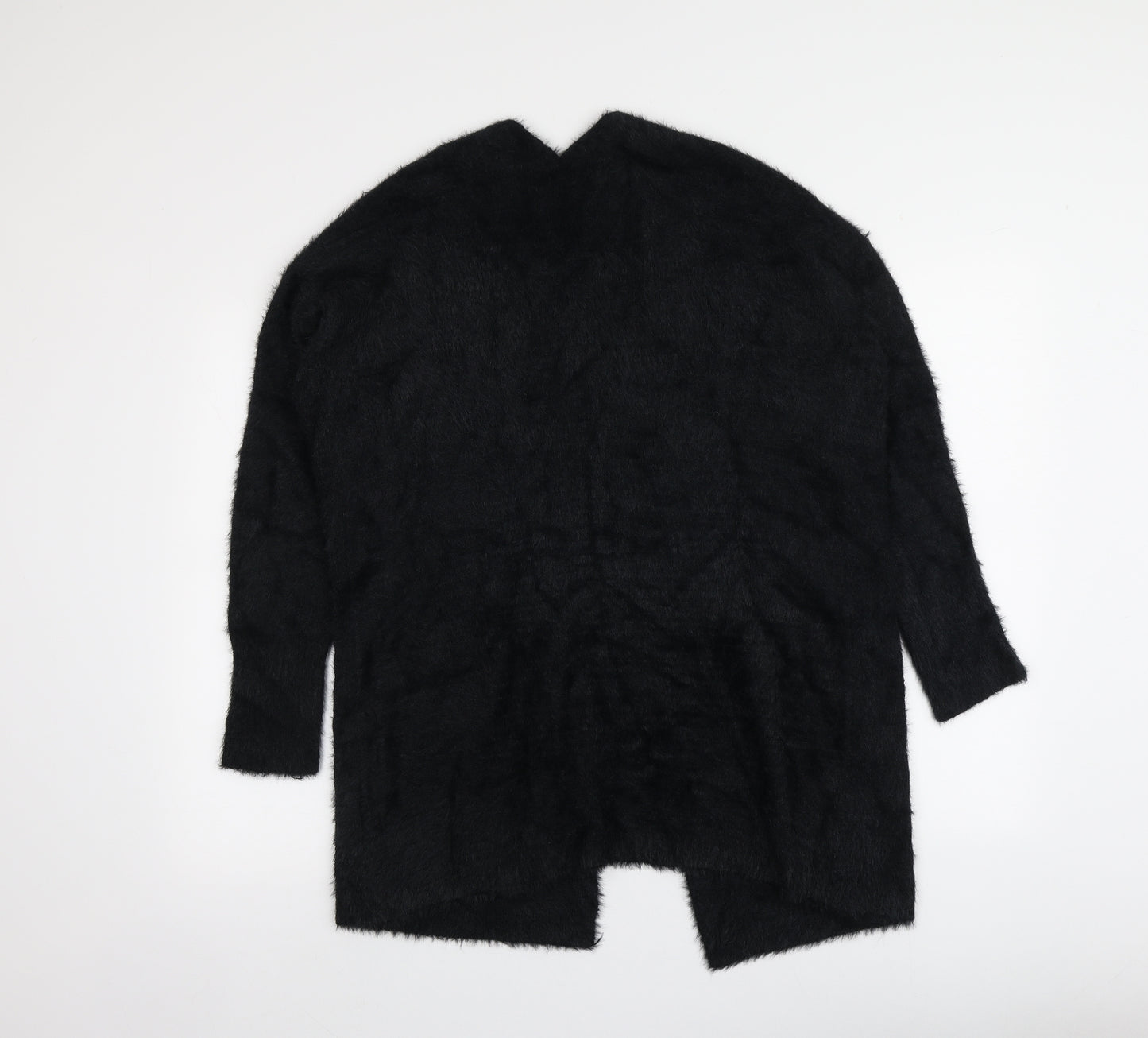 Atmosphere Womens Black V-Neck  Polyamide Cardigan Jumper Size 10   - size 10-12