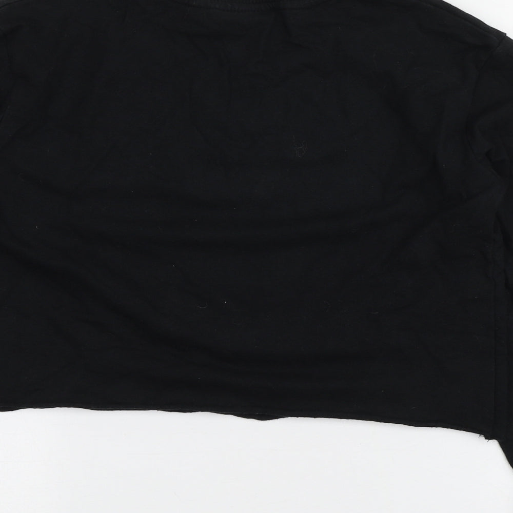Harry Potter Girls Black  100% Cotton Pullover Sweatshirt Size 11-12 Years