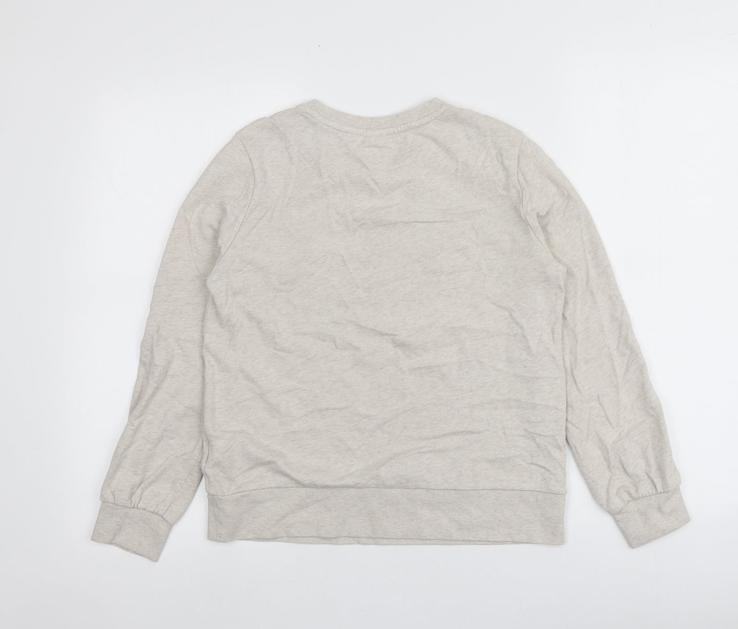Gap Girls Grey Geometric 100% Cotton Pullover Sweatshirt Size 12-13 Years