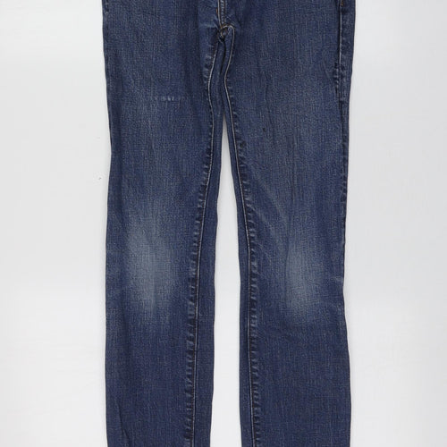 Gap Womens Blue  Cotton Skinny Jeans Size 28 L30 in Regular