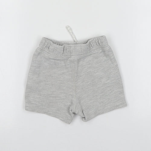 TU Boys Grey Ikat Cotton Capri Trousers Size 12 Months